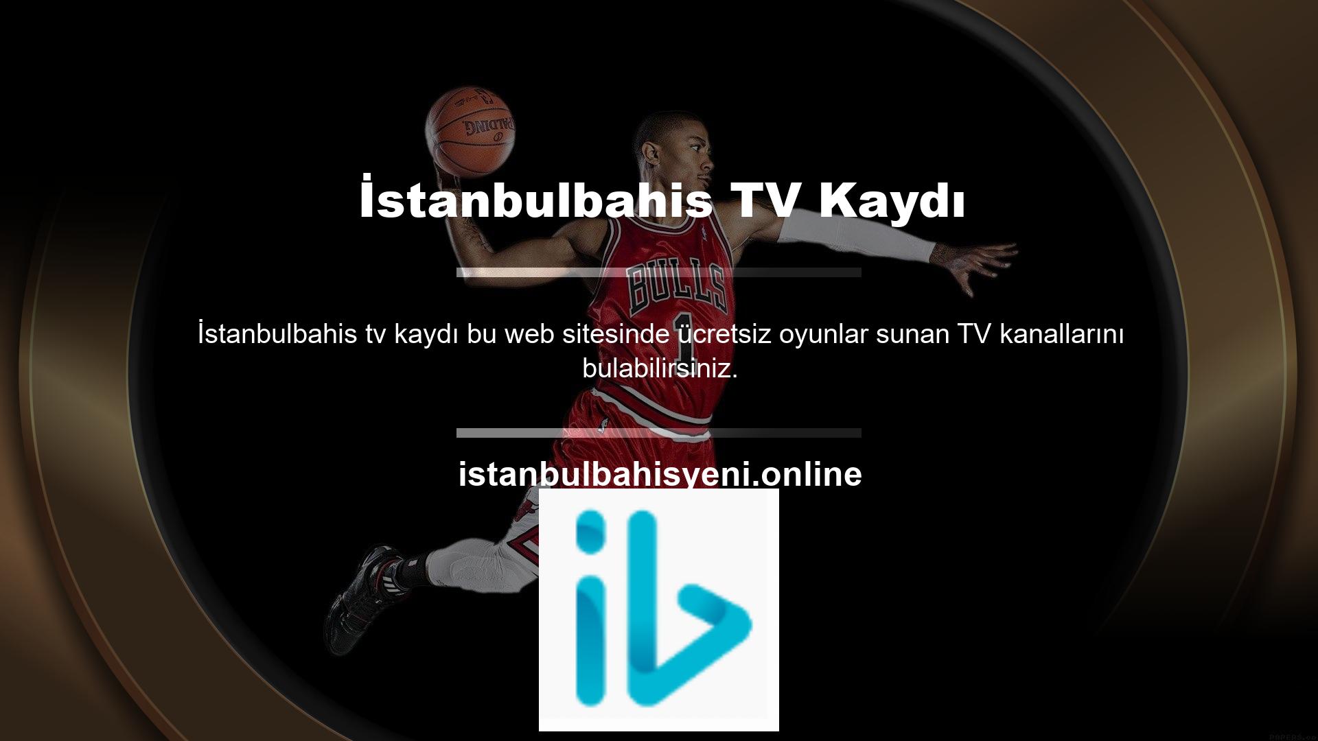 İstanbulbahis TV giriş seçeneklerine baktığınızda tek giriş sonrasında aktif olan bir sayfa göreceksiniz